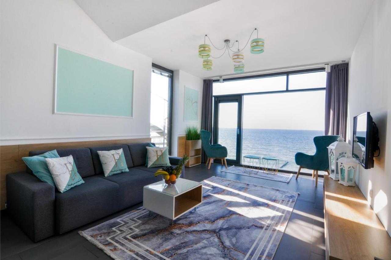Apartament Nadmorski Luksus - Boulevard Ustronie Morskie Kültér fotó
