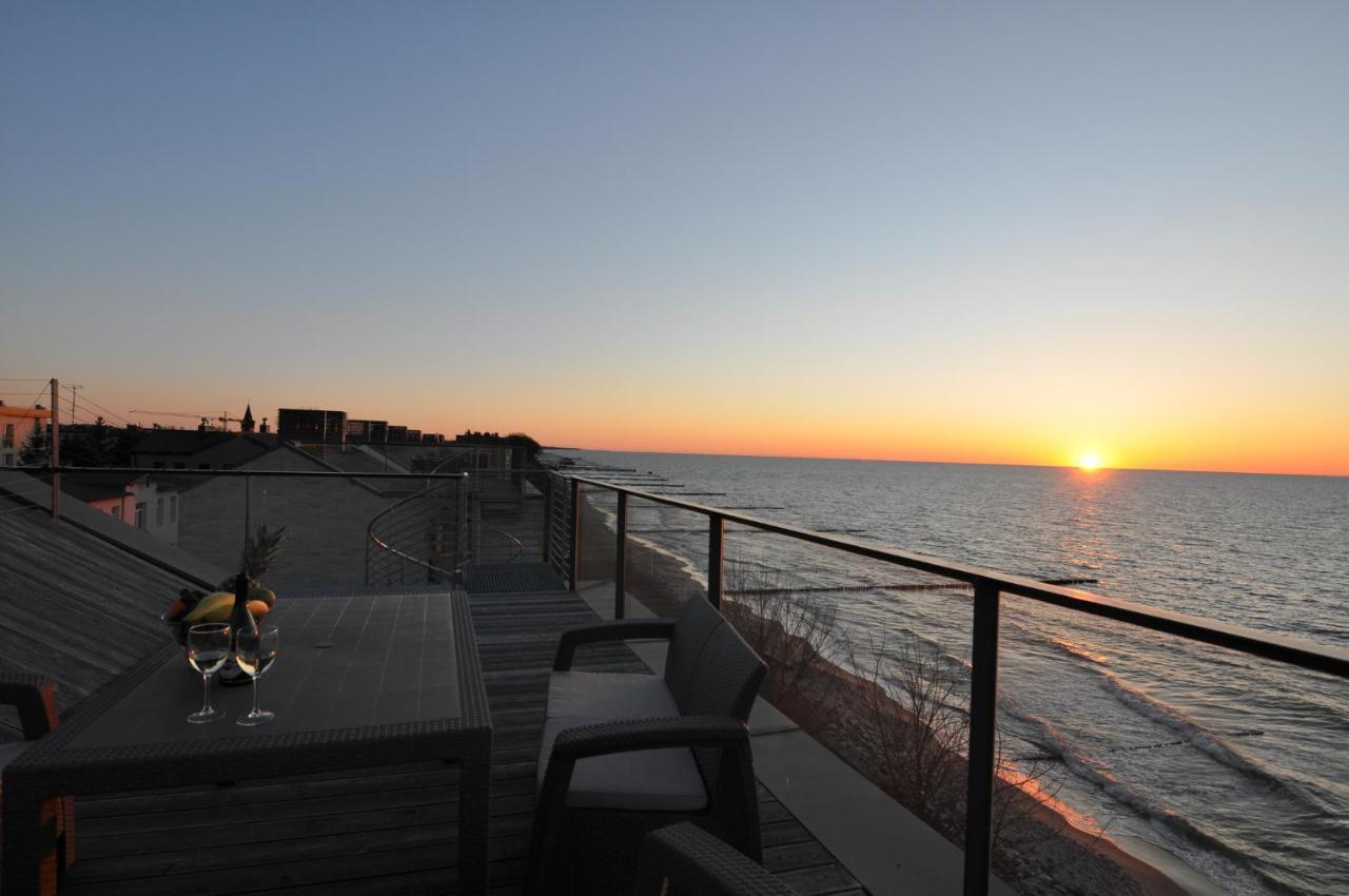 Apartament Nadmorski Luksus - Boulevard Ustronie Morskie Kültér fotó