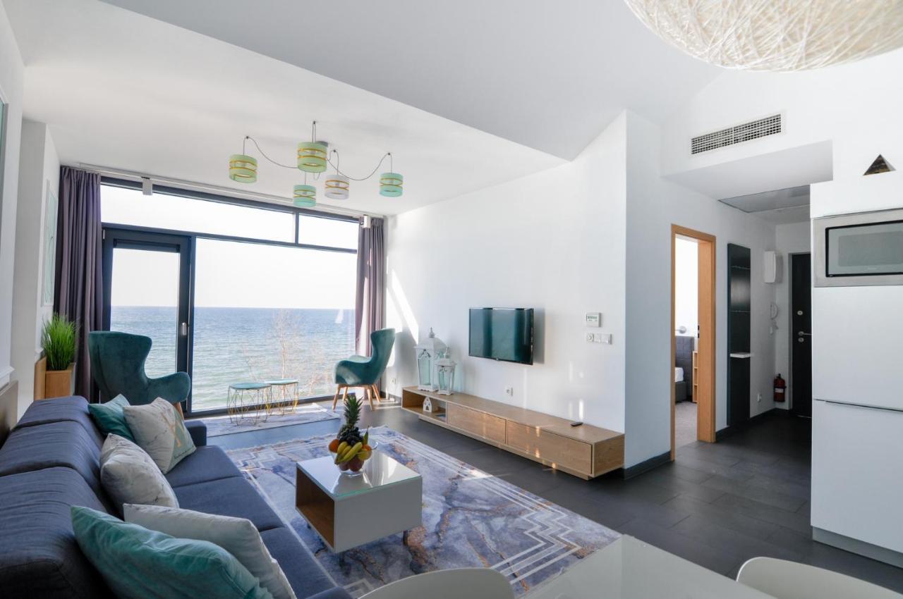 Apartament Nadmorski Luksus - Boulevard Ustronie Morskie Kültér fotó
