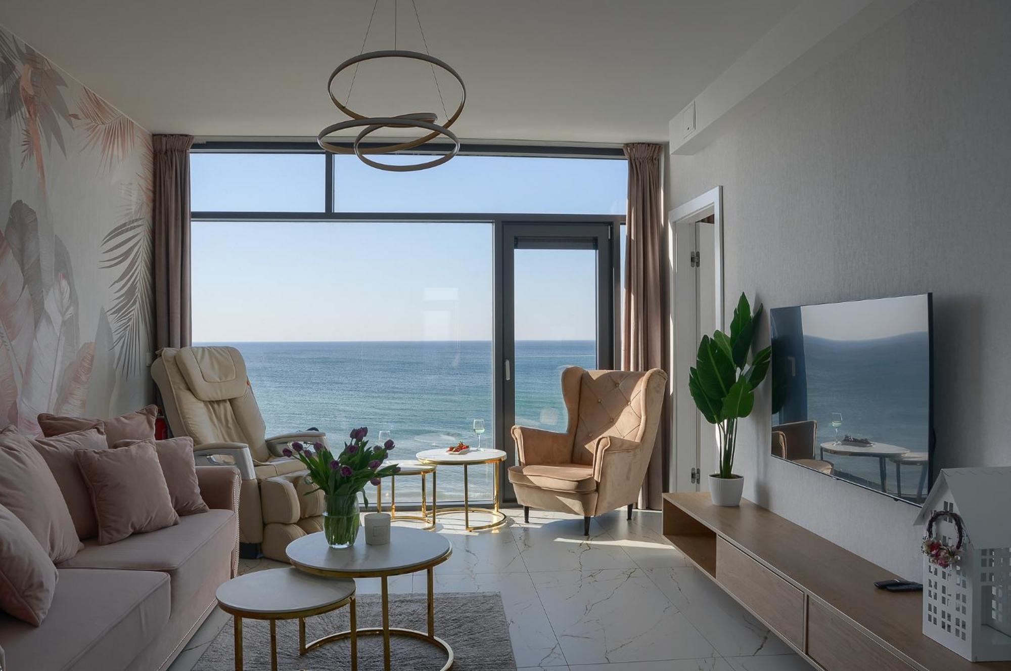 Apartament Nadmorski Luksus - Boulevard Ustronie Morskie Kültér fotó
